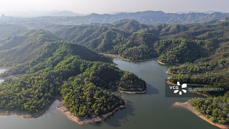 大镜山水库图片素材