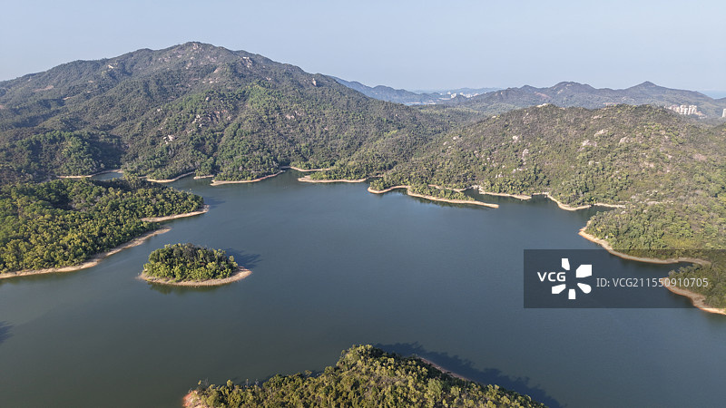 大镜山水库图片素材