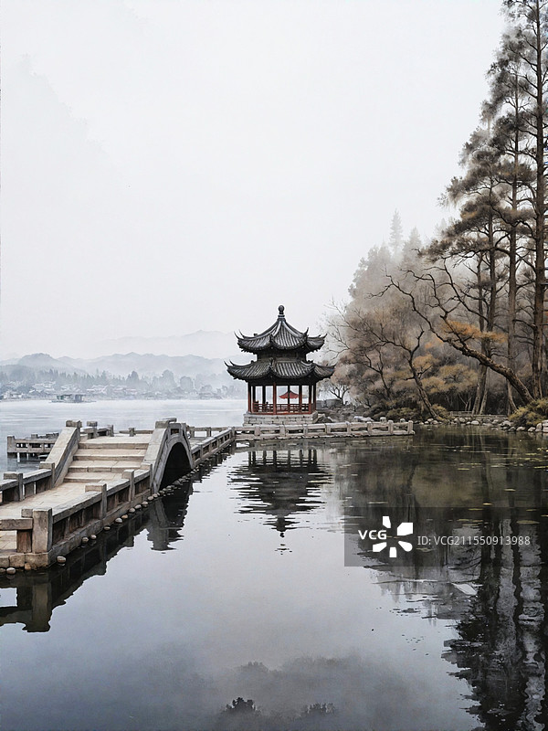 杭州长桥图片素材