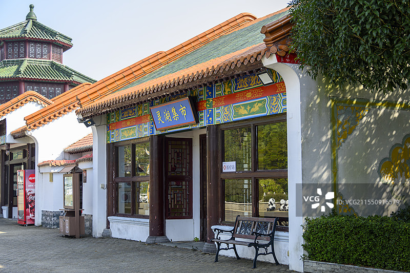 桂林兴安乐满地主题乐园图片素材