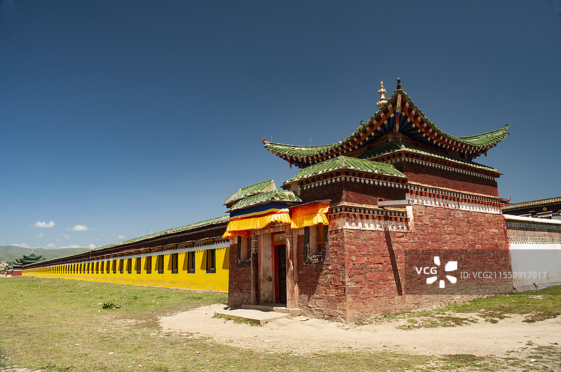 四川阿坝县各莫寺图片素材