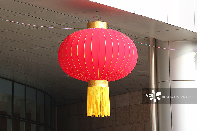 一个大红灯笼图片素材