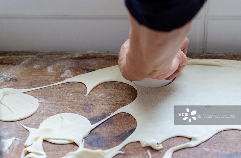 制作饺子皮图片素材