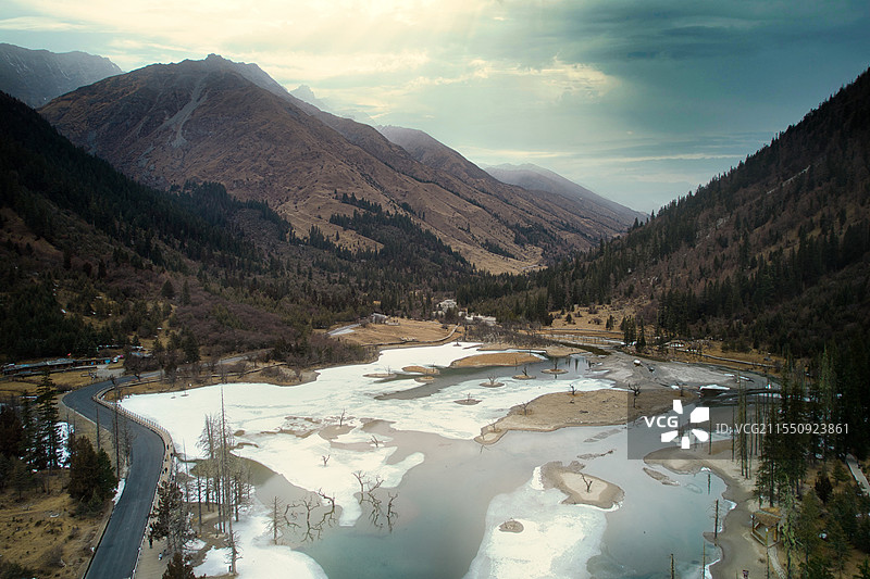 阿坝州双桥沟图片素材