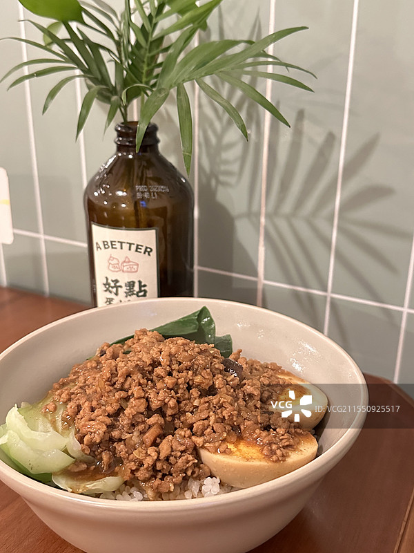 港式卤肉饭图片素材