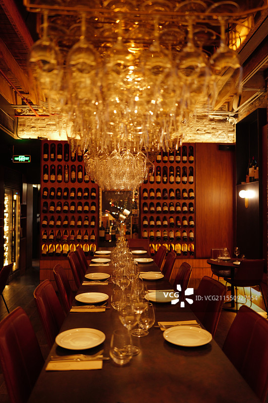 上海CTT西餐厅室内图片素材