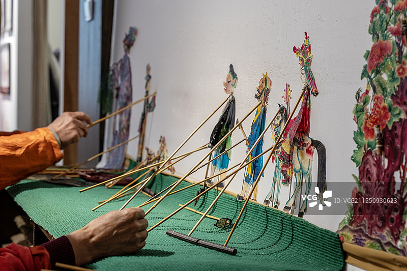 皮影戏图片素材