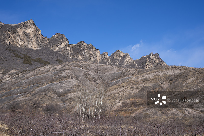 司马台长城东段野长城图片素材