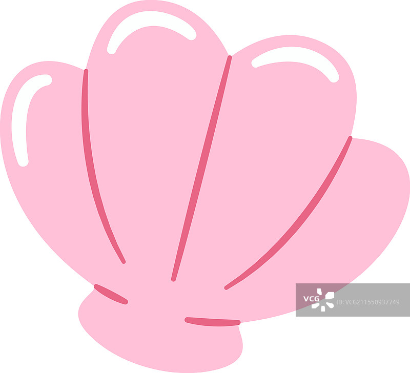 珍珠贝壳扇贝水下野生动物图片素材