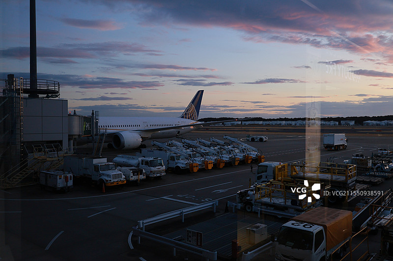 东京 成田机场 航站楼图片素材