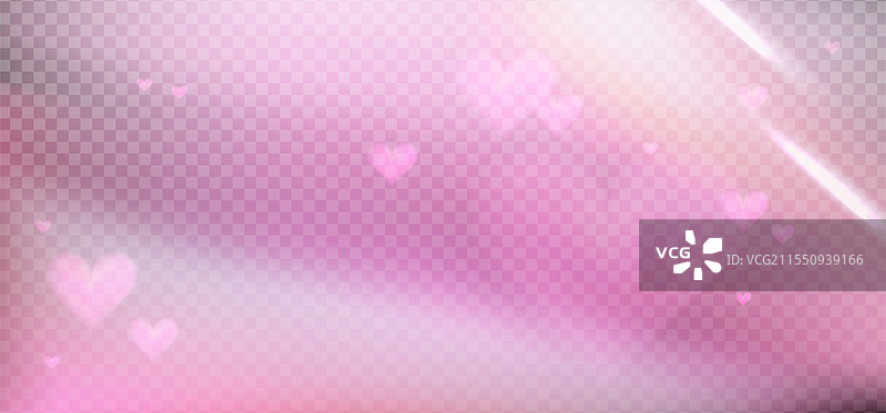 情人节的粉色反射光泽图片素材