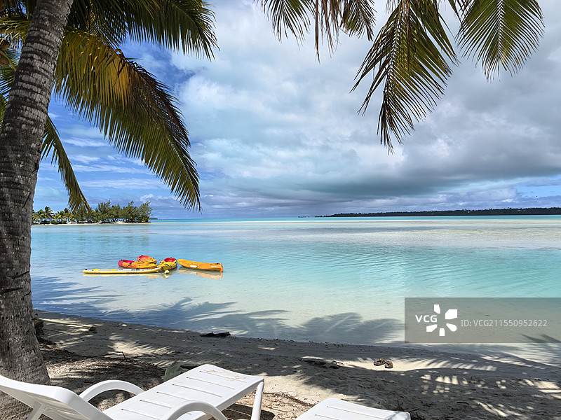 库克群岛，艾图塔基（Cook Islands,Aitutaki)图片素材