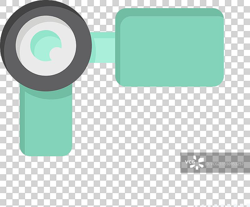 与滑冰相关的平面视频摄影机图标图片素材