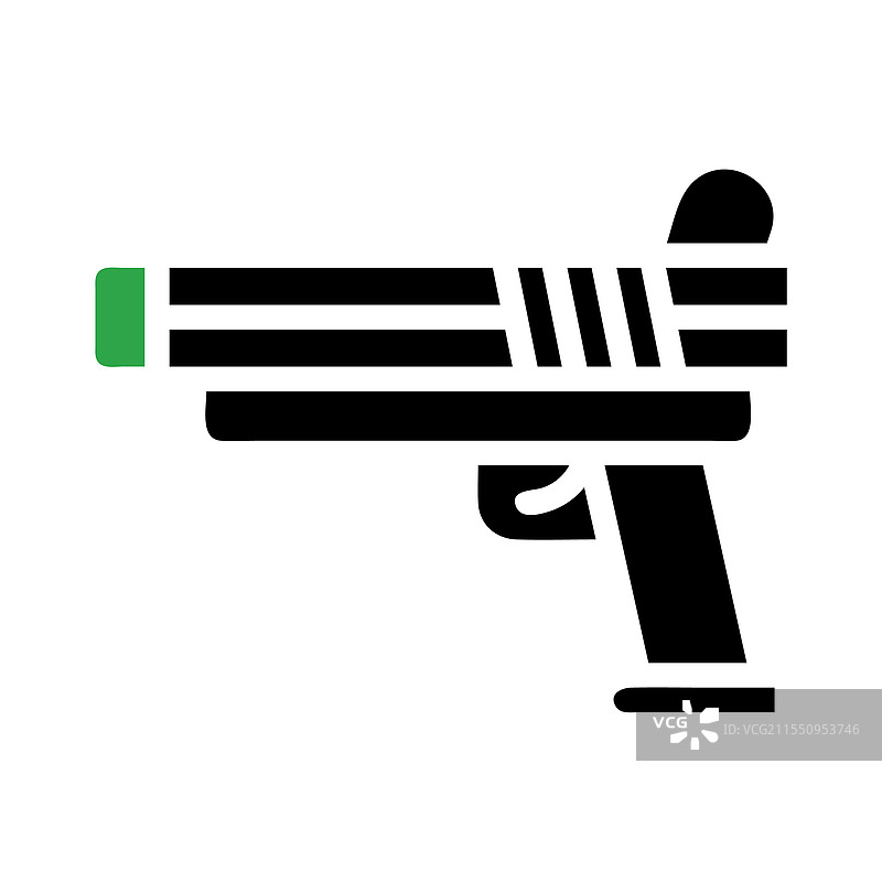 水枪图标，简单的水枪设计图片素材