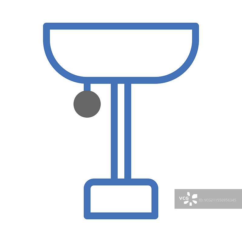 现代灯具图标 简约灯具设计图片素材