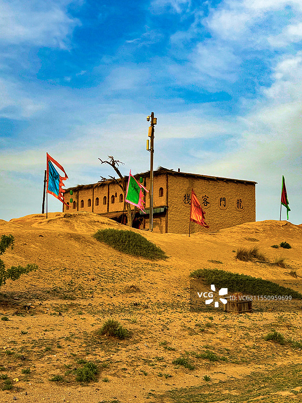 宁夏银川镇北堡西部影视城图片素材