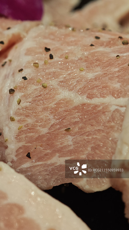 猪肉片的纹理图片素材