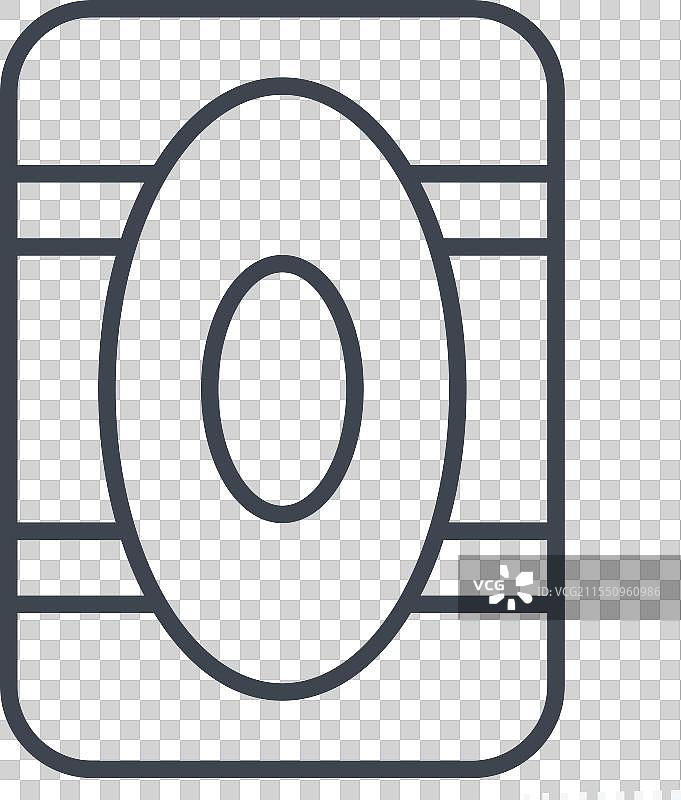 与滑板相关的护膝图标，线条风格图片素材