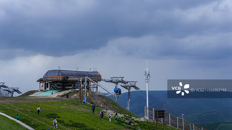 张家口崇礼太舞小镇图片素材