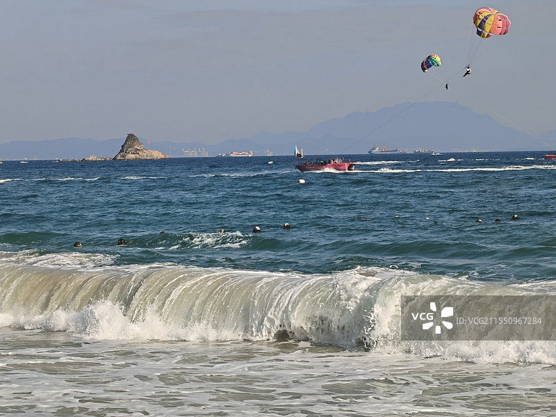 深圳大梅沙图片素材