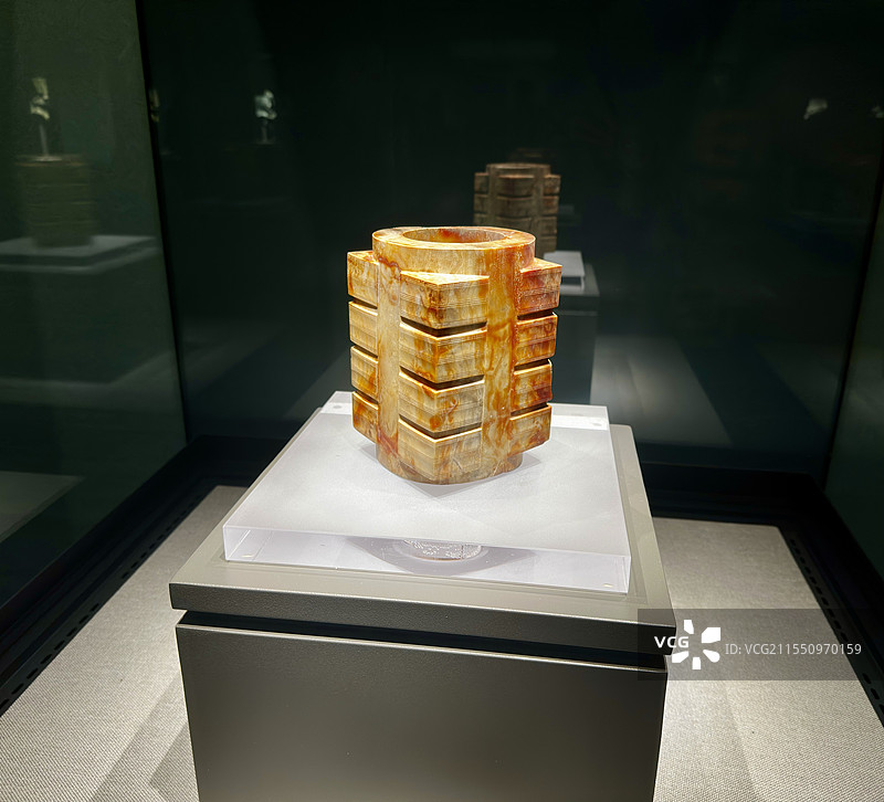 三星堆玉琮图片素材