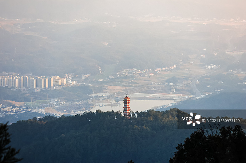 衡山金刚舍利塔图片素材