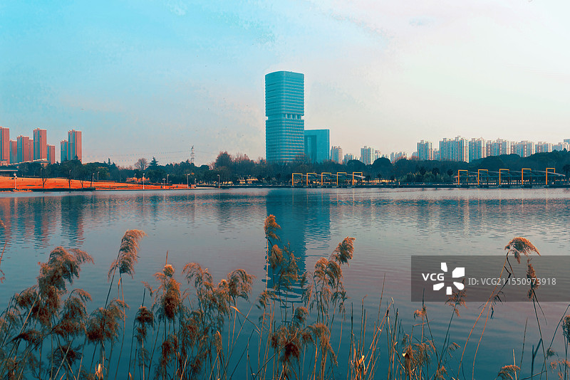 苏州白塘公园景观图片素材