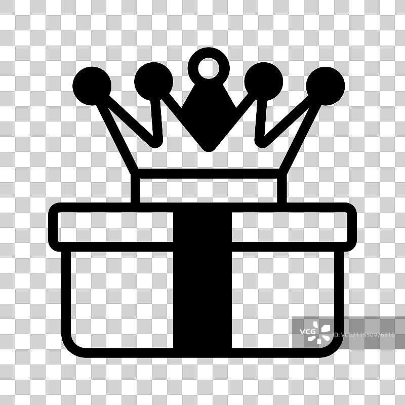 皇冠礼物图片素材