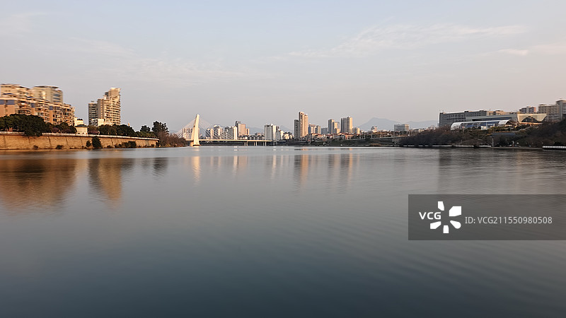 江西赣州市章贡区章江风光图片素材