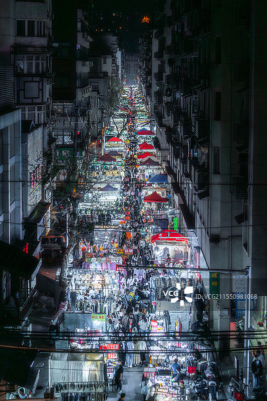 保成路夜市图片素材