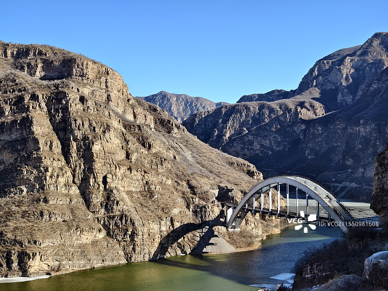 北京珍珠湖亚洲第一桥图片素材