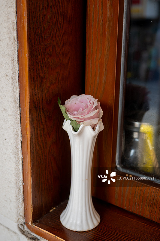 鲜花装饰设计的摆件图片素材