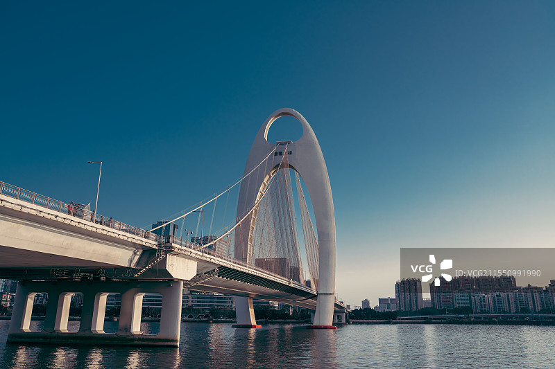 广州猎德大桥图片素材