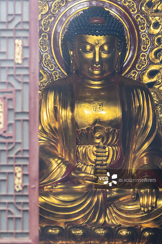 佛教四大名山之安徽九华山图片素材