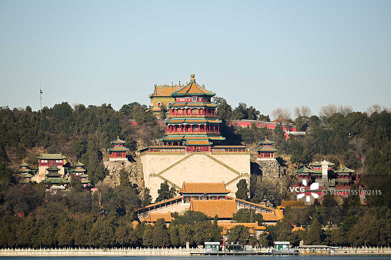 颐和园佛香阁图片素材