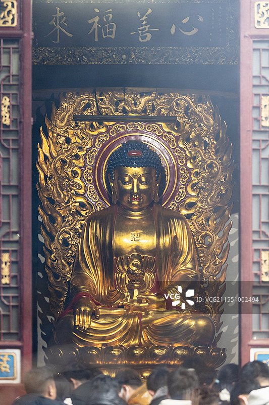 佛教四大名山之安徽九华山图片素材