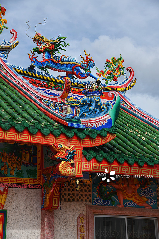 泰国合艾谭公仙圣亭图片素材