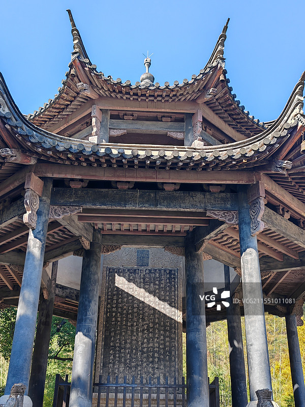 兰亭 御碑亭图片素材