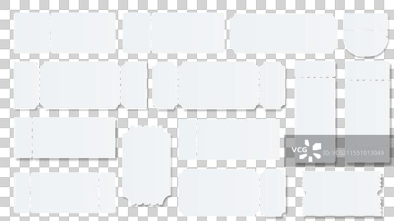 空白票据模板，音乐会，电影院图片素材