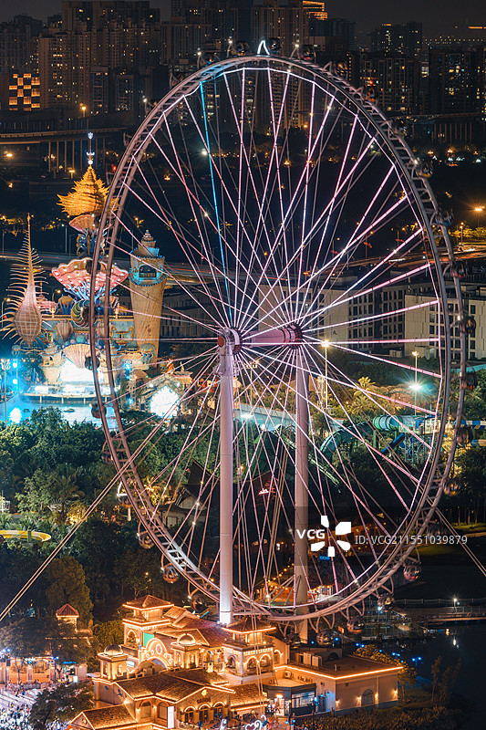 广东省佛山市顺德区华侨城欢乐海岸PLUS图片素材