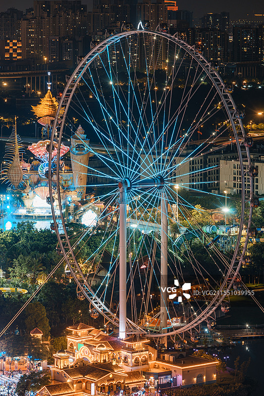 广东省佛山市顺德区华侨城欢乐海岸PLUS图片素材