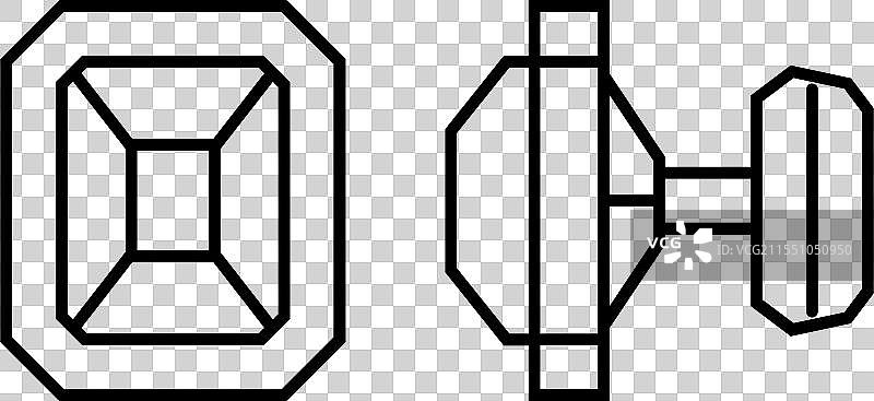 袖扣 珠宝 时尚 线条图标图片素材