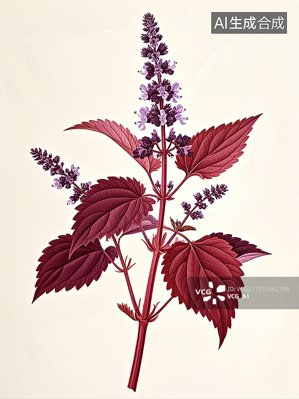 【AI数字艺术】植物花卉复古插画图片素材