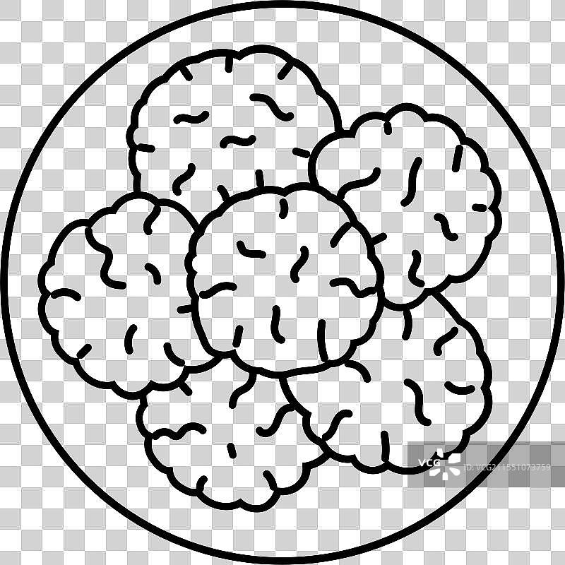 能量棒生食主义者线条图标图片素材