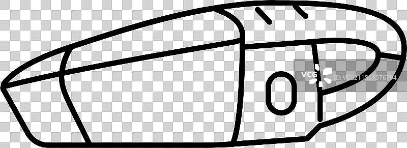 汽车吸尘器配件线条图标图片素材