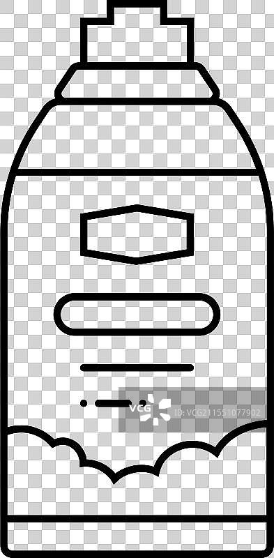 汽车护理轮刷线条图标图片素材