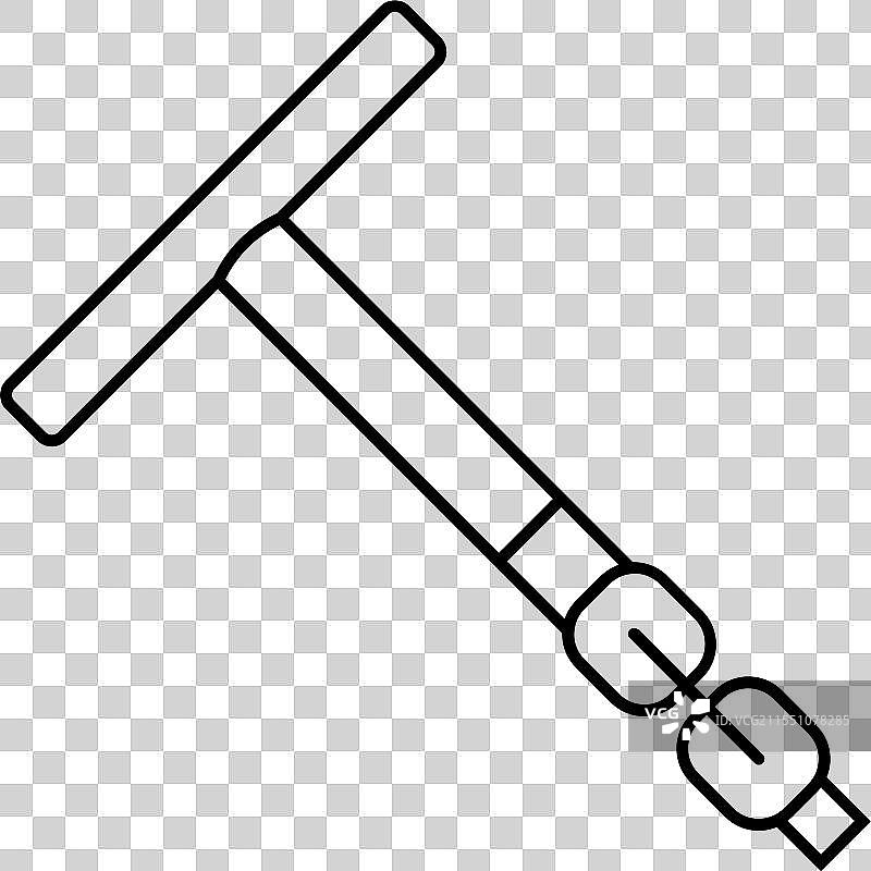 燃油压力表线条图标图片素材