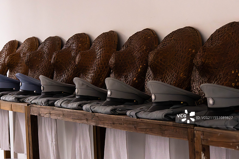 广州黄埔军校旧址一角图片素材