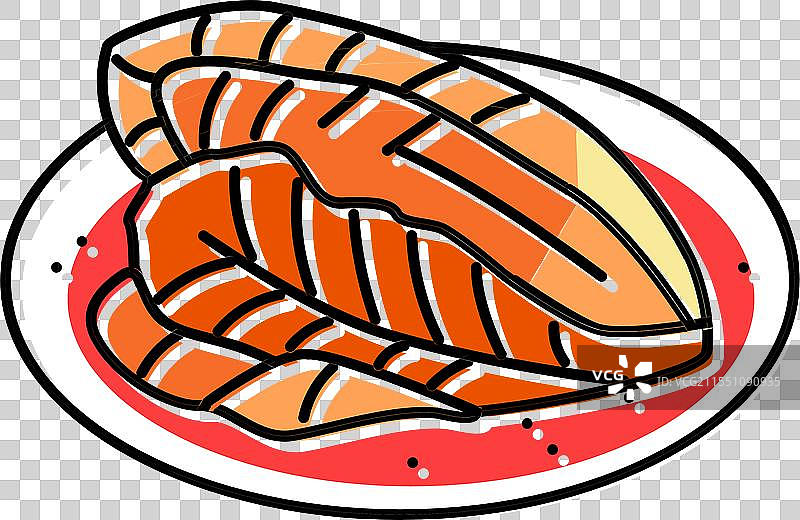 泡菜卷心菜 韩国料理 彩色图标图片素材