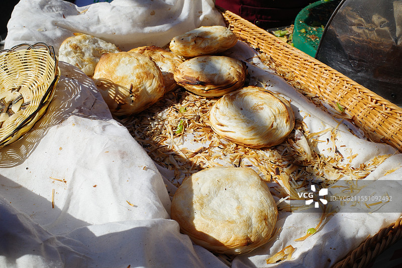 北京昌平沙河大集小吃图片素材